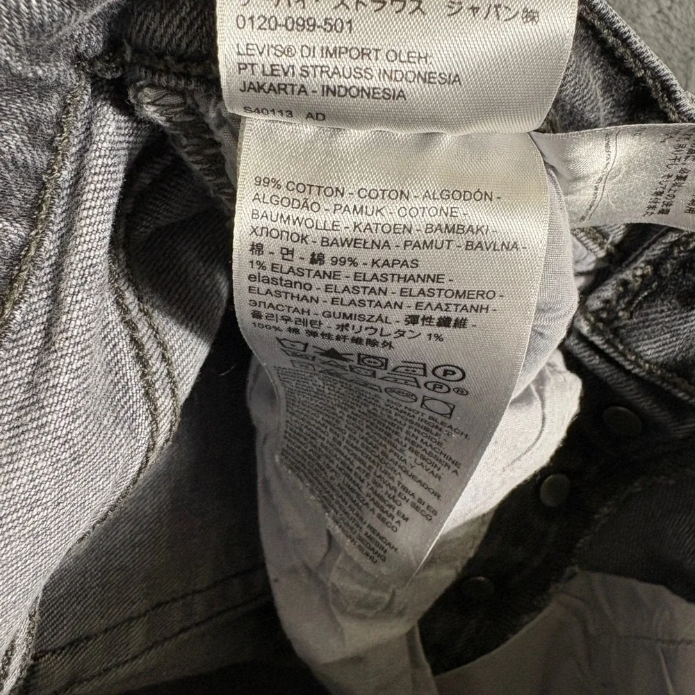 Levis Premium measurements waist